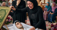 Bir anne oğlunun cenazesine geç gelir ve tabutun açılmasını ister