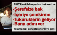 AKP’li Zeynep Gül Yılmaz’dan Türk polisine hakaret: Şerefsize bak