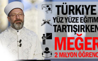 Türkiye okullarda yüz yüze eğitimi tartışırken meğer 1 milyon 906 bin 615 öğrenci…