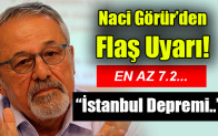 Naci Görür’den İstanbul depremi uyarısı