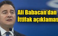 Ali Babacan’dan ittifak açıklaması