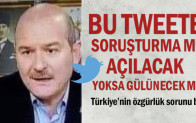 Bu tweete soruşturma mı açılacak yoksa gülünecek mi