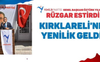 Kırklareli’ne YENİLİK geldi!