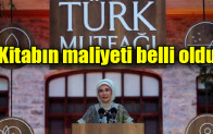 Kitabın maliyeti belli oldu