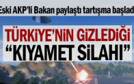 Eski AKP’li Bakan paylaştı tartışma başladı