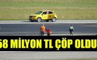 58 milyon TL’ye yapılan onarım çöp oldu