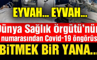 Dünya Sağlık Örgütü’nden Covid-19’un bitişi ile ilgili açıklama