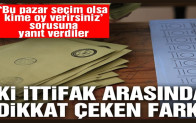 Son seçim anketinden çarpıcı sonuç