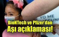 BioNTech ve Pfizer’dan aşı açıklaması