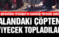 Bu görüntüler Erdoğan’ın katıldığı törende çekildi