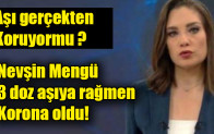Nevşin Mengü, 3 doz aşıya rağmen korona oldu…