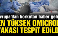 Avrupa’da Omicron alarmı!