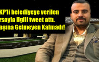 AKP’li belediyeye verilen arsayla ilgili tweet attı, başına gelmeyen kalmadı