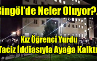 Kız öğrenci yurdu taciz iddiasıyla ayağa kalktı