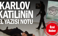 Karlov katilinin el yazısı notu