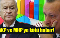 AKP ve MHP’ye kötü haber