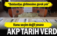Seçim değil yasası için AKP’den tarih