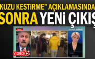 “Et almak yerine kuzu kestiriyorum” açıklamasından sonra yeni çıkış