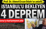 İstanbul’u bekleyen dört deprem