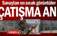 Ukrayna ordusunun Rusya’ya karşı savaştığı anlar görüntülendi