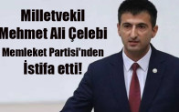Milletvekil Mehmet Ali Çelebi Memleket Partisi’nden istifa etti