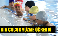 5 BİN ÇOCUK YÜZME ÖĞRENDİ