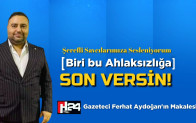 Ferhat Aydoğan ; Şerefli SavcılarımızaSesleniyorum..Biride Bu Ahlaksızlığa Son Versin