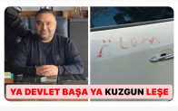 Muğla Dalaman’da Uzman Çavuşun Arabasına “ÖLÜM” yazıldı