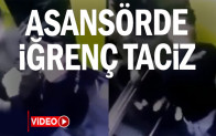 Asansörde  taciz