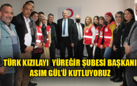 TÜRK KIZILAYI  YÜREĞİR ŞUBESİ BAŞKANI ASIM GÜL’Ü KUTLUYORUZ
