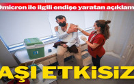ABD’den endişe yaratan Omicron açıklaması: Aşılar yeterli değil