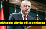 Erdoğan’dan yüz yüze eğitim açıklaması