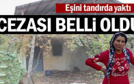 Eşini tandırda yaktı… Cezası belli oldu