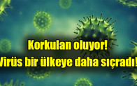 Korkulan oluyor! Virüs bir ülkeye daha sıçradı