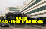 Ereğli’de yaklaşık 250 kişi hastanelik oldu