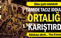Camide taciz iddiası ortalığı karıştırdı