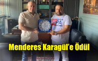 Menderes Karagül’e Ödül