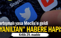 Tartışmalı yasa Meclis’e geldi