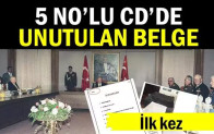 5 NO’lu CD’de unutulan belge
