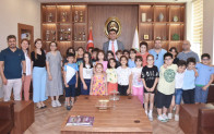 TOKİ KÖPRÜLÜ İLKÖĞRETİM OKULU ÖĞRENCİLERİ BARO BAŞKANI AV. SEMİH GÖKAYAZ’I ZIYARET ETTİ