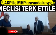 AKP ile MHP arasında tartışma… Meclisi terk ettiler