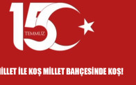 MİLLET İLE KOŞ MİLLET BAHÇESİNDE KOŞ MİLLETİMİZ 15 TEMMUZ ŞEHİTLERİNİ ANIYOR