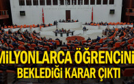 Milyonlarca öğrencinin beklediği karar çıktı