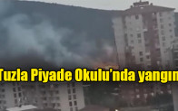 Tuzla Piyade Okulu’nda yangın