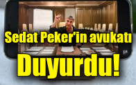 Sedat Peker’in avukatı Ersan Barkın Duyurdu!…