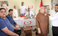 GENÇ PARTİ SEYHAN İLÇE BAŞKANI CAN ÇERÇEL 60 KİŞİYE ROZET TAKTI