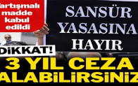 Sansür yasasında tartışmalı madde, TBMM’de kabul edildi