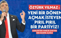 GERÇEKTEN YENİLİK İSTEYEN HER KESİME AÇIĞIZ