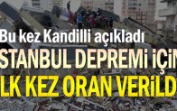 Bu kez Kandilli açıkladı… İstanbul depremi için ilk kez oran verildi
