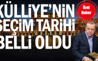 Seçim tarihi belli oldu